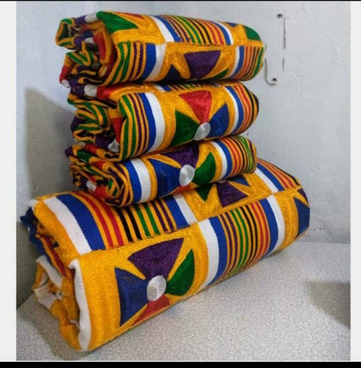 Handwoven Kente Cloth Fabric – Royal Heritage Collection
