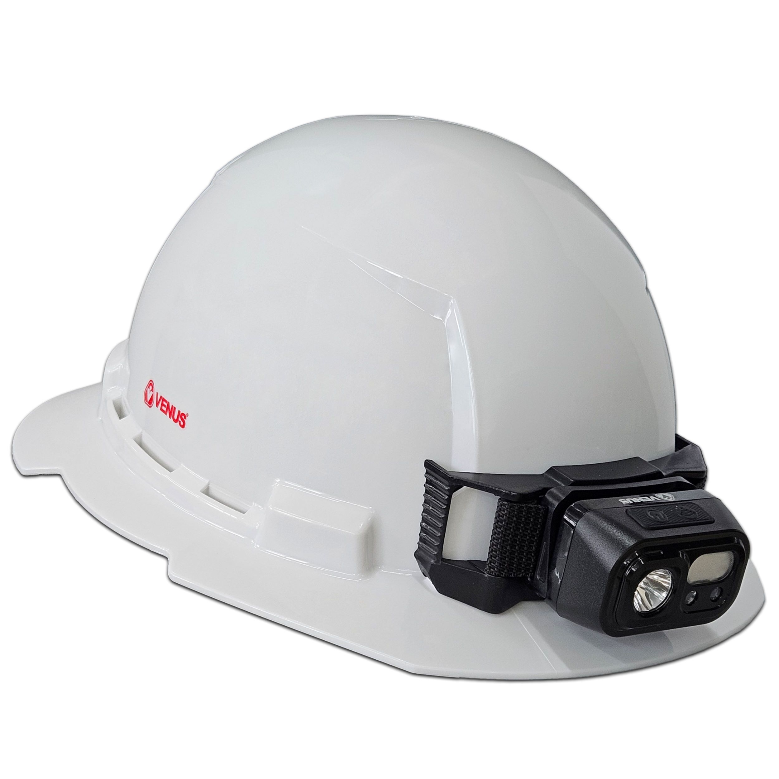 Industrial Safety Helmet with Integrated LED & Ventilation – SafeGuard X1